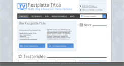 Desktop Screenshot of festplatte-tv.de